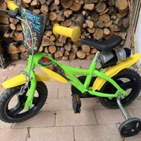 Bici bimbo da 12 pollici Tartarughe Ninja