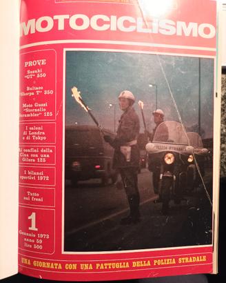 Rivista MOTOCICLISMO numero 1 del 1973