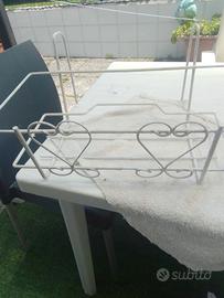 3:fioriere in ferro bianco 