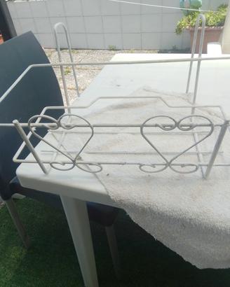3:fioriere in ferro bianco 