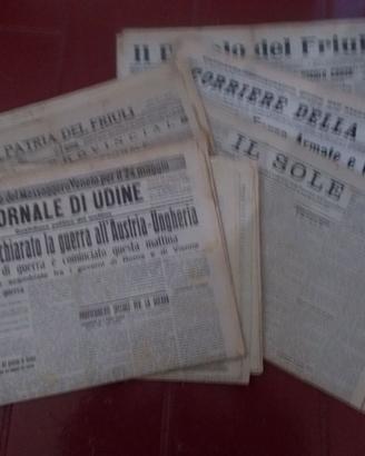 vecchi giornali