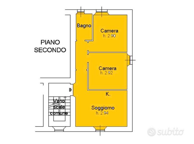 Appartamento 2 camere Castelnuovo Berardenga