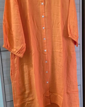 Vestito arancione taglia unica.