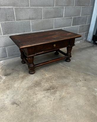 Tavolino in legno d’epoca arte povera vintage