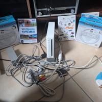 wii con controller e giochi