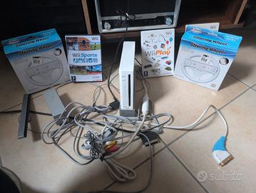 wii con controller e giochi