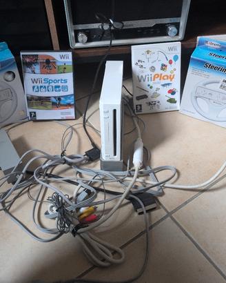 wii con controller e giochi