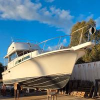 Natante 10mt doppia linea d'asse perkins t.diesel