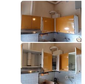 cucina vintage anni 60 in formica tavolo  5 sedie