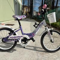 Bicicletta da bambina 4-6 anni ruota 16