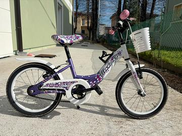 Bicicletta da bambina 4-6 anni ruota 16