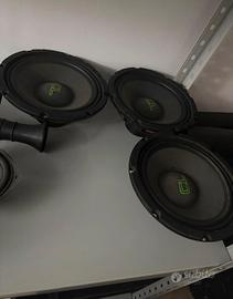 Casse auto cl audio da 20 300 wt