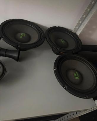 Casse auto cl audio da 20 300 wt