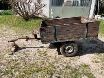 PERMUTO carrello per motocoltivatore