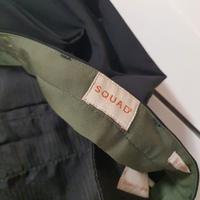 Pantalone nero elegante con piega anteriore