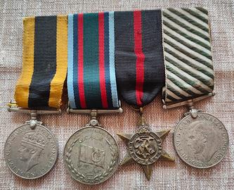 WW2 MEDAGLIERE INGHILTERRA  England PAKISTAN MEDAL