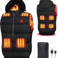 Gilet riscaldato uomo/donna nuovo imballato.