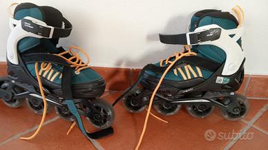 Pattini a rotelle in linea regolabili numero 35/38