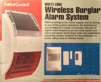 ANTIFURTO SENZA FILI SIRENA/CENTRALINA CON PANNELL