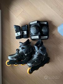 Rollerblade numero 35-36 e protezioni