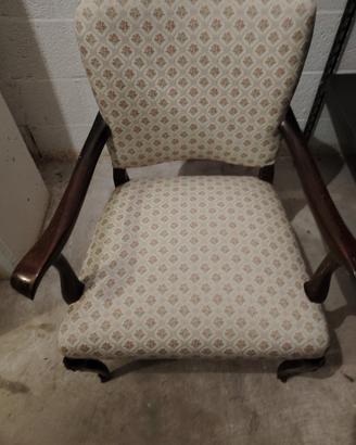2 poltrone braccioli