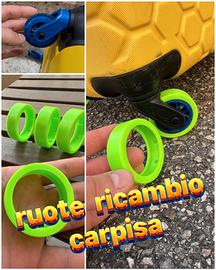 Ruote ricambio valigia carpisa GOTECH