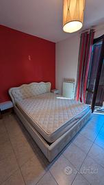 LETTO MATRIMONIALE CONTENITORE 160X190 E MATERASSO