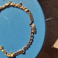 Roberto Cavalli Class cintura metallo e pelle