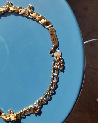 Roberto Cavalli Class cintura metallo e pelle