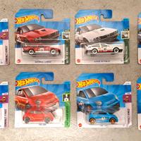 HOT WHEELS lotto Italiane fiat 500 piaggio vespa