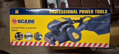 Levigatrice a nastro Scaini 900W + nastri makita