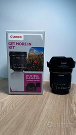 Obiettivo Canon EF-S 10-18mm f/ 4.5-5.6 IS STM