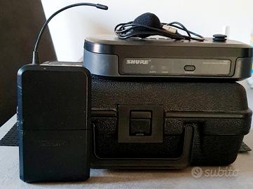 Radiomicrofono Shure PG4+PG1 con sistema bodypack