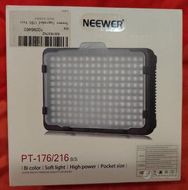 Neewer flash LED 176 Bulbi + batteria e caricabatt
