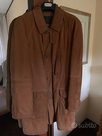 GIACCONE IN VERA PELLE SCAMOSCIATA DA UOMO,PERFETT