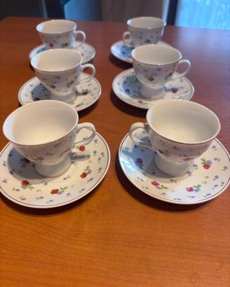 Servizio tazzine caffè  porcellana  Royal CP
