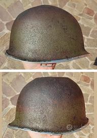 Guscio M1 Americano WW2 ponti mobili front seam