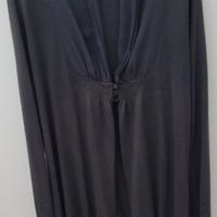 Cardigan grigio scuro Liu Jo, con collo sciallato