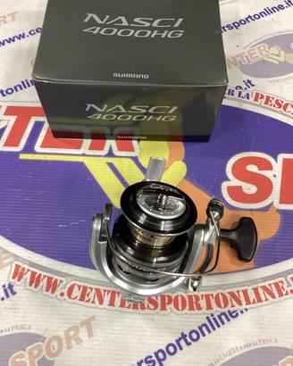 MULINELLO SHIMANO NASCI 4000 HG