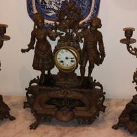 Candelabro orologio