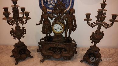 Candelabro orologio