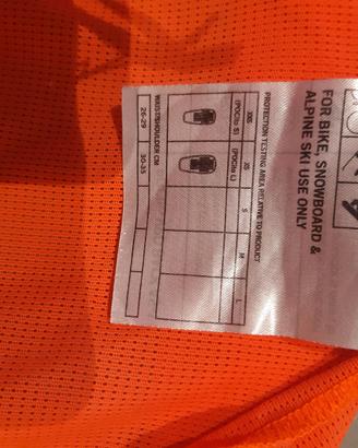 Paraschiena POC junior