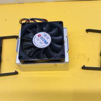 Dissipatore Titan in alluminio con ventola, comple