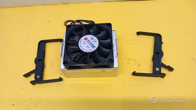 Dissipatore Titan in alluminio con ventola, comple