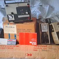 Cinepresa con proiettore