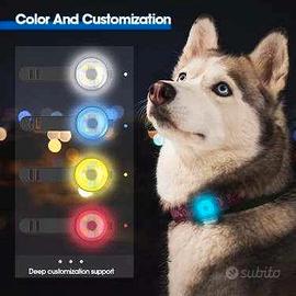 Ciondolo led per cani