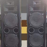 Diffusori Acustici Amplificati WEB Doppio Woofer