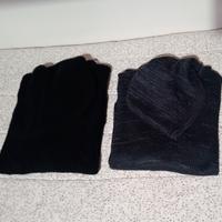 Set di 2 pullover con cappuccio taglia M