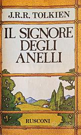 Tolkien signore degli anelli trilogia Ed 1989