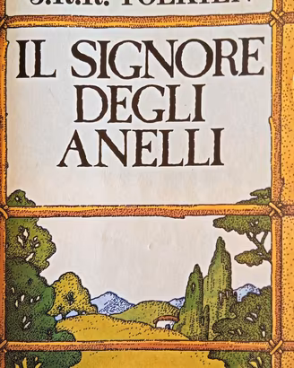 Tolkien signore degli anelli trilogia Ed 1989
